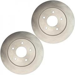 Brake Rotors Rear Pair for Nissan Rogue Sport 2019 2.0L l4 Electric Parking Brake-To 1/2019;Electronic Parking Brake