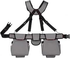 Electrician Tool Belt Adjustable Suspenders Tool Pouches Organizers for Carpenters Construction Workers and Gardeners New 2026 High for Reliable Electronic Component, Precision, Stable Performance