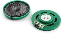 New Lon0167 2Pcs 0.25W Featured 16 ohm 35mm reliable efficacy Round Green Plastic Shell Magnet Electronic Speaker Loudspeaker(id:05d ea 1d e5f)