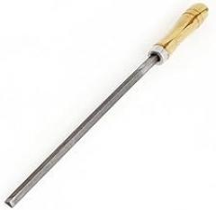 Wooden Handle Power Tool Accessories Woodwork Three Square Triangle Rotary Tool Accessories Files Gray