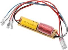 80W 2 Way Hi-Fi Audlo Treble Bass Frequency Divider DIY Stereo Sound Speaker for Car A-Pillar High-Low Frequency Modification New 2026 High for Reliable Electronic Component