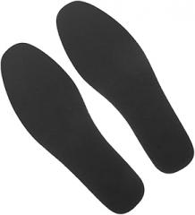 Milisten Metal Anti-Puncture Shoe Insoles with Manganese Steel Plate, Black Spray-Coated Boot Inserts for Men and Women Size 43, Protective Shoe Inserts for Work and Outdoor Use