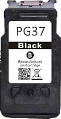 Ink Cartridge for Canon PG-37 CL-38 PG 37 CL 38 for PG37 CL38 PIXMA MP140 MP190 MP210 MP220 MP420 IP1800 IP2600 MX300 MX310 Printer(1Pack BK)