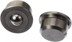 Zerodeko 1set Metal Roller Transfer Bearing Caster Wheels Rotatable Replacement Casters for Machinery Furniture and Electronics