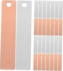 Unomor Reusable Zinc Strips 30 Sheets for Fruit Battery Experiments Electronics DIY Activities