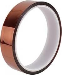 Mipcase Polyimide Tape 20mm Wide 33m Long Heat Resistant Adhesive Tape Uv Proof 280°c for Electronics
