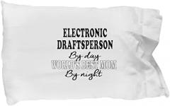 Amorfos Electronic Draftsperson Gifts - Pillowcase, Thoughtful Electronic Draftsperson Creative and Soft Pillow Case, Perfect for Bedroom