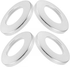 ERINGOGO 4pcs Car Door Lock Pin Covers Decorative for Interior Resistant and Stylish Car Door Lock Covers Vehicle Aesthetics