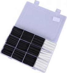 301pcs Halogen Shrink Tubing Kit Flexible and Insulation for Wiring Electronics and Joints High Strength Toughness Acid and Alkali