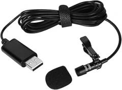 Portable Mini USpB Mic Clip-On-Directional Stereo Microphone for Laptop Live Recording Camera Sound Card Professional 200cm New 2026 High for Reliable Electronic Component