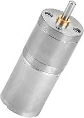 Metal Gear Motor Low Speed DC 12V 25GA‑370 for Electronic Lock, Robot, Monitoring Equipment (12V 5RPM)