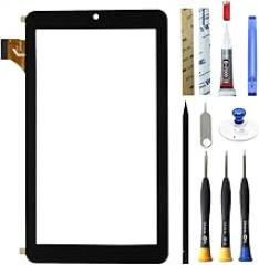 Digitizer Touch Screen Glass Panel Replacement Repair Parts for 7'' Onn 100015685 Tablet [with Tools] [Without LCD]