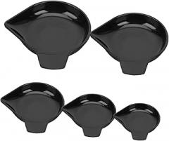 Operitacx 10pcs Plastic Electronic Scale Tray for Accurate Weighing Kitchen and Jewelry Weighing Dish for Food Gems and More