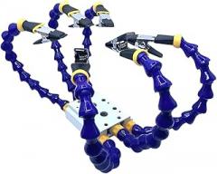 2/4/6 Arms Octopus Soldering Helping Hands Bench Vise Table Clamp with Flexible Arm Solder Iron Holder PCB Repair Tools DIY Part New 2025 Reliable Electronic Component, Precision, Stable Performance