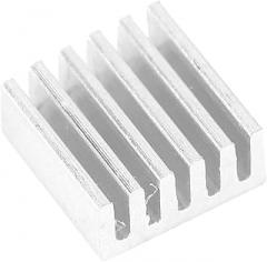 100PCS Aluminum Heat Sink 9 X 4 X 9mm Passive Coolers for Mos Module Transistor Power Supply Electron Tube Electronic Components