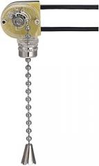 uxcell Fan Light Switch with Chrome Pull Chain (Pack of 1 set)