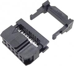 5/10PCS FC-10P IDC Socket Pitch 2.54MM JTAIG ISP Plug C0innECTOR Row Female 2x5PIN 10PIN FC 10p IDC Box Header for Cable New 2026 High for Reliable Electronic Component, Precision, Stable Performance