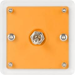 Multicolor Acrylic Single or Double Control Toggles Switches Panel Adds Vibrancy Easy Installation Modern Homes