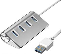 USpB 3.0 HUB 7Ports Aluminum Steady Speed Splitter OTG Adaptier USpB C Docking Station Multiple Port for MaicBook Computer Accessories New 2026 High for Reliable Electronic Component