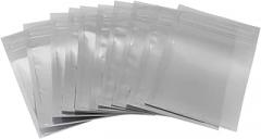 Respicefinem 100Pcs Antistatic Storage Package Bag Zip Lock Resealable Pouch Electronic Components Waterproof Pack Antistatic Storage Accessories (6.5 * 12cm)