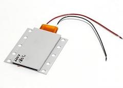 12V Automatic Constant Temperature Heating Pad - Aluminum Shell with Mounting Holes, Insulated for Electronics(12V 60C 8-20W)