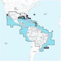 Garmin Navionics Vision+™ NVSA004L -Mexico, The Caribbean to Brazil - Inland & Coastal Marine Charts