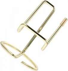 Metal Phone Holder and Business Card Holder Stand for Desk Adjustable Height Stylish Design for Office Use Compatible Smartphones