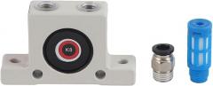 Industrial Pneumatic Air Vibrator - Adjustable Ball Type Turbine with Muffler Compatibility with Enhanced Material Flow