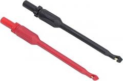 Multimeter Test Hook with 4mm Plug, Brass & PA Material, High Accuracy CNC Process, Flexible and Sturdy for Electronic Testing (J.30036A)