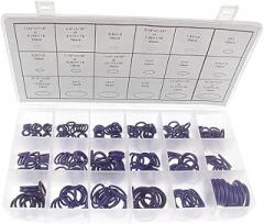 270 Pcs Rubber Gaisket Seal Nitrile Rubber Bands High Pressure O-Rings Repair Kit Purple Sealing Elastic Band O Rings Replacement for OEM New 2026 High for Reliable Electronic Component