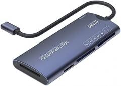 Card Reader 6-1 USpB/USpB C to SD CF XD Micro TF M2 MS Card Adaptier Steady Speed Memory Cardreader for Laptop PC Accessories New 2026 High for Reliable Electronic Component