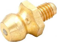 20pcs M4 Male Brass Grease Zerk Nipple Fitting for Grease Gun Machine Tool Accessories