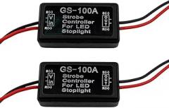 Compatible With Multiple Devices 12-24V Flash Strobe Controller Car Brake Light Flasher Module For Vehicles Auto Motorcycle LED Brake Stop Signal Light New 2026 High For Reliable Electronic Component