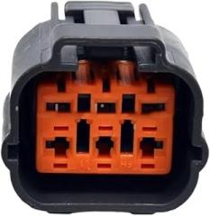 2sets 6pin Waterproof Plug Accelerator Throttle Pedal Electronic Connector 6195-0021(2 sets)