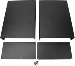 Split Type Aluminum Cooling Case, 80 x 160 x 220mm / 3.1 x 6.3 x 8.7in Enclosure Electronic Box for Circuit Board