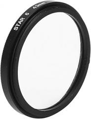 Tbest Junestar Star Lens Filter 43mm Professional Optical Glass Effect for Night Photography and Stage Scratch Proof Camera