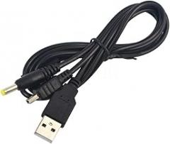 2 in 1 USB 2.0 Data Transfer Sync Charge Charger Cable Cord for PSP 2000 3000 Replacement