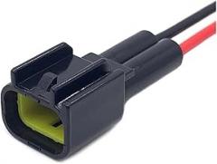 2 Pin 2.3MM FW-C-2M-B Auto Lgnition Coil Waterproof Male Female Electronic Connector Wire Harness(Color:2P Male,Size:1 Pc)