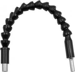 Flexible drill extension shaft universal Flexible Shaft Extension Screwdriver Bit Holder for Electronic Drill 195mm 250mm 295mm(195mm black)