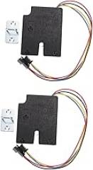 2pcs Small Cabinet Electric Control Lock Hidden Magnetic Electronic Lock for Storage Cabinets Mailboxes Vending Machines and More