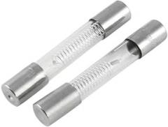 Electronic Components Microwave Oven 6 x 40mm Axial Glass 850mA 0.85A 5KV Fuse Tubes 2 Pcs