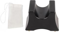 BORDSTRACT HiFi Cable Tray Stand Spike, Multifunction Aluminium Alloy HiFi Cable Clamp Wire Bracket, Pratical Power Speaker Cable Riser Clip(Black)