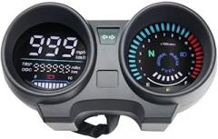 Speedometer Gauge Digital Electronics Motorcycle Temperature Meter Speedometer for for Titan 150 for CG150 2004-2009 Fan 150