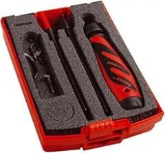 Deburring Tool Set, Plastic, Hi Speed Stl.