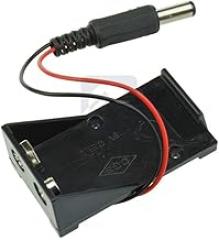 DC 9V Holder Box Case Shell Wire with Plug 5.5x2.1mm for Arduino AU DIY Electronic kit