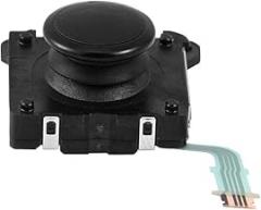 Zerone Replacement 3D Analog Joystick 2000 Black ABS Thumbstick PCH 2000 Console Repair Part