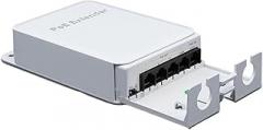 5-Port Waterproof POE Extender 4-Port Repeater 100/1000Mbps Outdoor Network IP55 VLAN 44-57V (Size : POE014-FS)