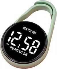 BIBABLYKE Multifunctional Miniture Touch Screens Electronic Digital Clock with Waterproof Design and Eye Protections