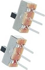 20PCS SS12D00G3 Slide Switch 2 Position SPDT 1P2T 3Pin PCB Panel Mini Vertical Toggle Switches for DIY Electronic Accessories