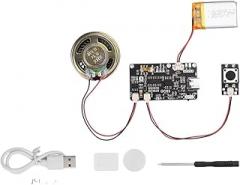 GC03 Recording Card Movement Creative Gift Box Christmas Birthday Music Cover Wall MP3 Download Voice Module Type-C New 2025 High for Reliable Electronic Component, Precision, Stable Performance